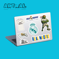 Pack de 4 feuilles stickers équipe Réal Madrid